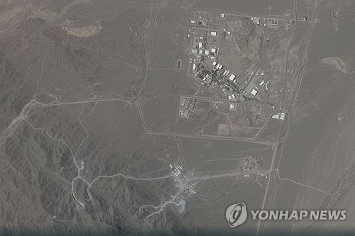 이란 나탄즈 핵시설 위성사진[AP 연합뉴스 자료사진. 플래닛랩스 제공. 재판매 및 DB 금지]